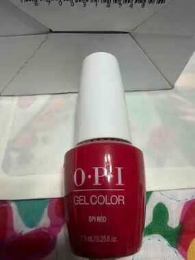 OPI Gel Color Nail Polish - Red box of 6